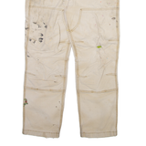 CARHARTT Mens Trousers Beige Relaxed Straight W36 L30