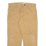 CARHARTT Mens Trousers Beige Relaxed Straight W30 L28