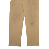 CARHARTT Mens Trousers Beige Relaxed Straight W32 L32
