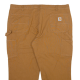 CARHARTT Carpenter Mens Trousers Beige Relaxed Straight W44 L25