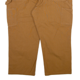 CARHARTT Carpenter Mens Trousers Beige Relaxed Straight W44 L25