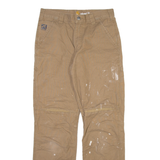 CARHARTT Mens Trousers Beige Relaxed Straight W30 L32