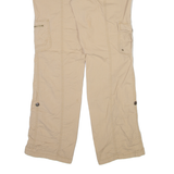 ANA Cargo Womens Trousers Beige Regular Straight W34 L32