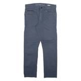CALVIN KLEIN JEANS Mens Trousers Blue Slim Straight W32 L27