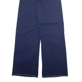 H&M Womens Trousers Blue Regular Bootcut W24 L31