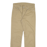 LEVI'S 511 Mens Trousers Beige Slim Straight W29 L30