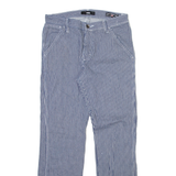 VANS Mens Trousers Blue Regular Straight Cashmere W30 L30