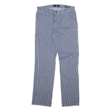 VANS Mens Trousers Blue Regular Straight Cashmere W30 L30