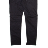 LEVI'S 512 Mens Trousers Black Regular Tapered W33 L30