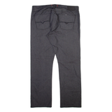 GUESS Mens Trousers Grey Regular Straight W38 L32