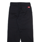 DICKIES Mens Trousers Black Regular Straight W28 L29