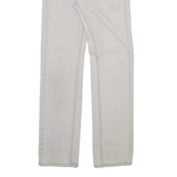 LEVI'S 513 Mens Trousers Grey Slim Straight W29 L32