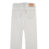 LEVI'S 513 Mens Trousers Grey Slim Straight W29 L32