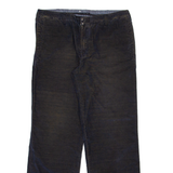 DKNY Mens Trousers Blue Regular Straight W36 L33