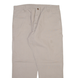 RUSTLER Carpenter Mens Corduroy Trousers Beige Relaxed Straight W38 L30