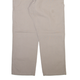 RUSTLER Carpenter Mens Corduroy Trousers Beige Relaxed Straight W38 L30