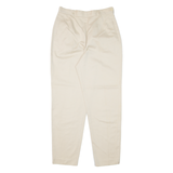 MARIE VALOIS Womens Trousers Beige Regular Mom 90s W28 L30