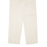 Womens Trousers Beige Regular Tapered W32 L32