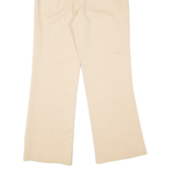 LUPPOLD Womens Trousers Beige Relaxed Bootcut 80s Wool W27 L29