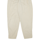 ANNA MONTANA Pleated Womens Trousers Beige Regular Mom W24 L29