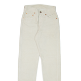 LEVI'S 534 Womens Corduroy Trousers Grey Slim Straight 90s W26 L30