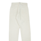 LEVI'S 534 Womens Corduroy Trousers Grey Slim Straight 90s W26 L30