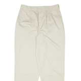 MOUNTAIN RIDGE Chino Womens Trousers Beige Regular Tapered W30 L29