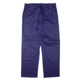 Workwear Mens Trousers Blue Loose Straight W38 L34