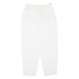 TRAMPS Womens Trousers White Regular Mom W26 L25