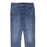 LEVI'S 511 Jeans Mens Blue Slim Straight Stone Wash W32 L34