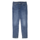 LEVI'S 511 Jeans Mens Blue Slim Straight Stone Wash W32 L34