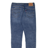 LEVI'S 511 Jeans Mens Blue Slim Straight Stone Wash W32 L34