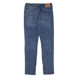 LEVI'S 511 Jeans Mens Blue Slim Straight Stone Wash W32 L34