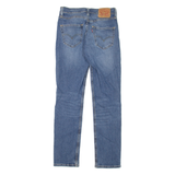 LEVI'S 511 Jeans Mens Blue Slim Straight Stone Wash W26 L32
