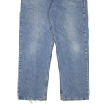 LEVI'S 505 Jeans Mens Blue Regular Straight Stone Wash W38 L30