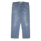 LEVI'S 505 Jeans Mens Blue Regular Straight Stone Wash W38 L30