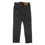LEVI'S 502 Jeans BIG E Mens Black Regular Tapered W29 L27
