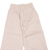 NEW BALANCE Crop Womens Trousers Pink Regular Wide-Leg W26 L23