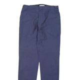 REISS Spotted Mens Trousers Blue Regular Tapered W32 L33