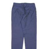 REISS Spotted Mens Trousers Blue Regular Tapered W32 L33