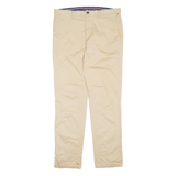 TOMMY HILFIGER Denton Chino Mens Trousers Beige Regular Tapered W35 L32