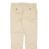 TOMMY HILFIGER Denton Chino Mens Trousers Beige Regular Tapered W35 L32