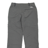 THE NORTH FACE Outdoor Womens Trousers Grey Regular Straight Nylon W29 L31