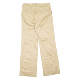 GUCCI Womens Trousers Beige Regular Wide-Leg W32 L31