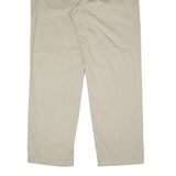 TOMMY HILFIGER Chino Mens Twill Trousers Beige Straight 90s W36 L32