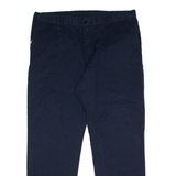 DICKIES Workwear Mens Trousers Blue Regular Straight W40 L32