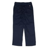 DICKIES Workwear Mens Twill Trousers Blue Regular Straight W32 L30