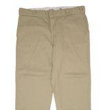 DICKIES 874 Flex Workwear Mens Twill Trousers Beige Regular Straight W40 L30