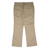 DICKIES Workwear Womens Twill Trousers Beige Regular Bootcut W38 L32