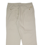 DICKIES Workwear Mens Twill Trousers Cream Regular Straight W40 L30